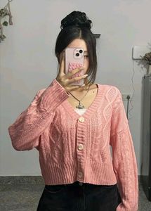 Cute Pink Cardigan