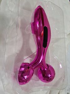 Pink Facial Roller Massager