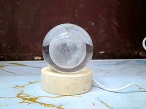 Moon Crystal Ball Night Light
