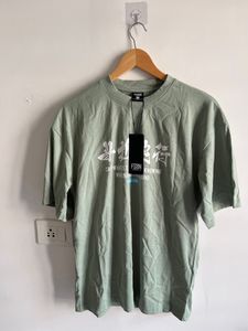 FSBN Mint-Green Printed UNISEX T-shirt & WHITE TOP