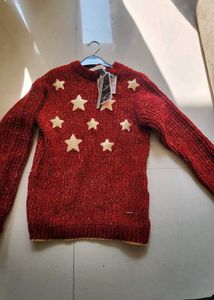 Duke stardust Red Star Sweater