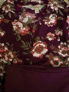 Most beautiful floral printed kurthi set