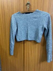Sweater Crop Top