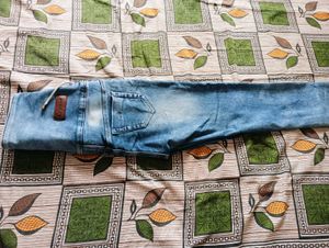 High Waist Corset Detail Jeans