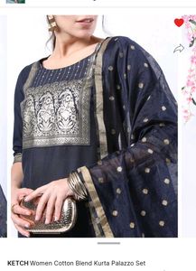 Dark Blue Kurti set