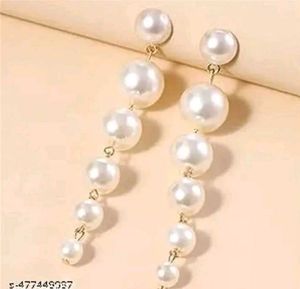 Elegant Pearl Drop Earrings