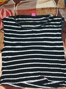 Striped Sleeveless Top