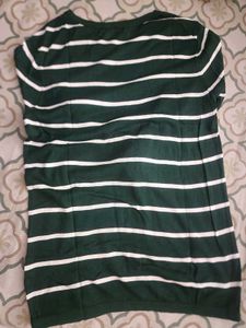 Striped Knit Sweater