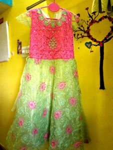 Green Tulle Dress