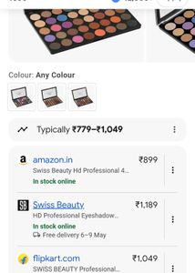 NEW HD Professional 40 Pigmented Eyeshadow Colors