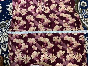 Floral Maroon Salwar Kameez