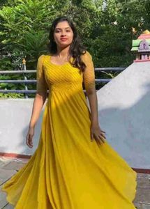 Flared A-line Gown