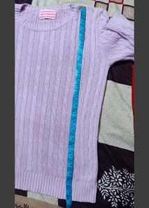 Lavender Knit Sweater