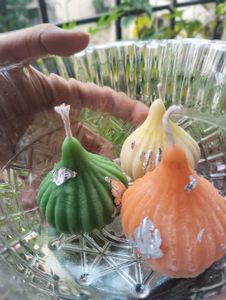 Modak Shaped Candles Set 3