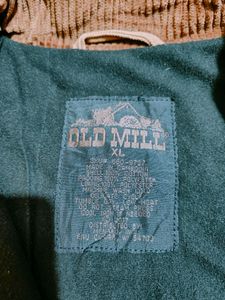 Vintage Old Mill Vest Men XL Brown Canvas Jacket