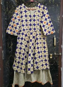 Cotton Flared Sleev Kurta