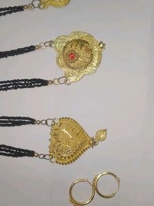 Combo Of 4 Mangalsutra With Free Earings