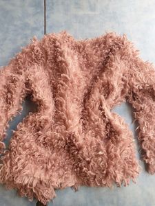 Pink Faux Fur Jacket