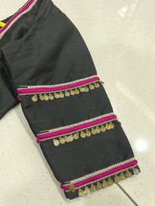 Black Embellished Blouse