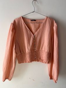 Peach Blouse