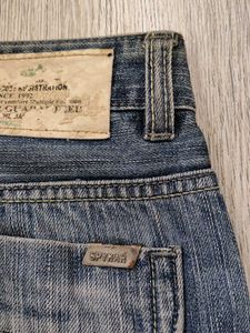 Sc9896 Spykar Beggy Bootcut Jeans Waist 32