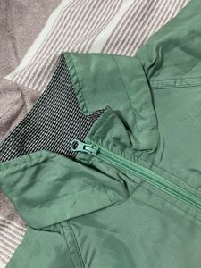 Green Casual Jacket