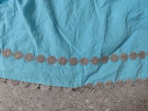 Brown And Blue Fairycore Top