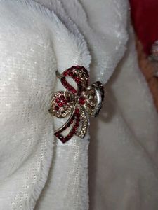 Vintage Rhinestone Earrings &amp; Brooch Set