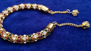 Diamond Hand Bracelet