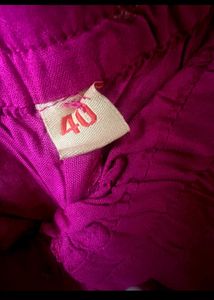 Pink Kurtha With Plazzo  Ethnic Wear
