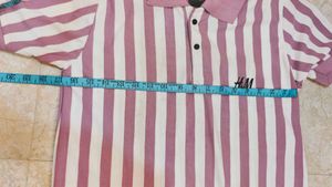 H&amp;M Striped Polo Shirt