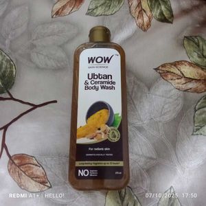 WOW Ubtan & Ceramide Body Wash