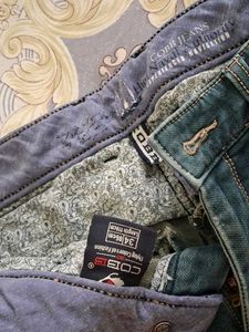 Blue Wash Denim Jeans