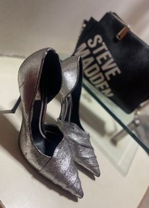 ZARA Mettalic Pointed Heels✨