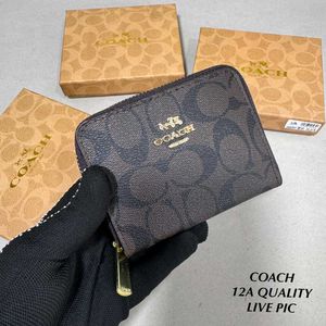 COACH MINI ZIPPER WALLET WD BOX @SALE
