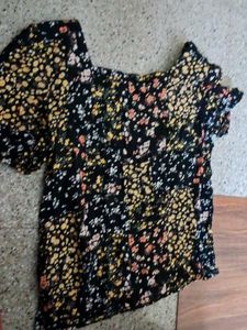 Casual Black Top