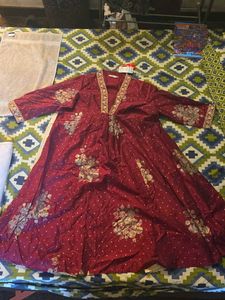 Embroidered Palazzo Pants