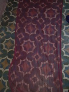 purple dupatta