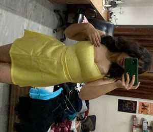 Yellow Mini Dress