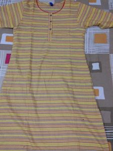 Striped Cotton Kurti