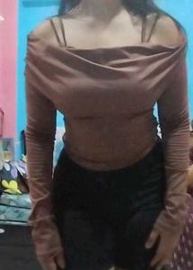 Myntra Off Shoulder Crop Top