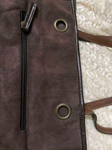 Vintage Brown Tote Bag