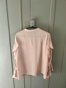zara Ruffled Sleeve Blouse