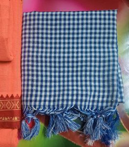 Brand New Pure Cotton Dhoti Jode With Towel