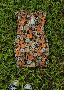 Floral Halter Neck Dress
