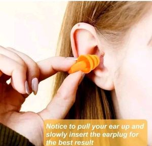 Reusable Silicone Earplugs | Noise Cancelling