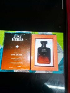 Just Herbs Oud Amber Perfume
