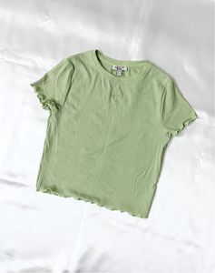 Sage Green Mushroom Top🍄‍🟫