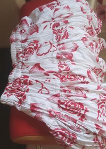 White Mini Skirt
