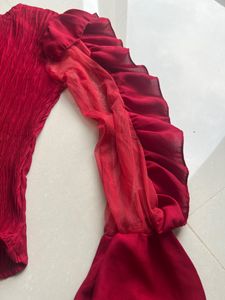 Crop Crep Top